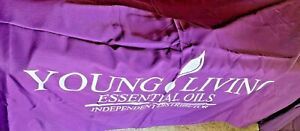 Purple Young Living Vendor Fair Tablecloth HUGE! 90 X 132 NEW!