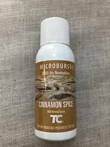 Rubbermaid Refill Microburst 3000 Automatic Odor Control Cinnamon Spice New GC
