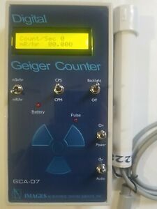 Images Scientific Instruments Inc Digital Geiger Counter GCA-07