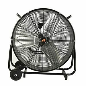 2 ft Fan for Home Gym Barn Workout Room Air Mover 24in 2ft Large 24 in Big Best