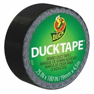 DUCK DUC282309 Ducklings Duct Tape,Black