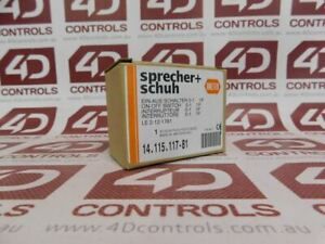 Sprecher + Schuh LE2-12-1781 Cam Switch 12A 1 Pole On/Off, Opened