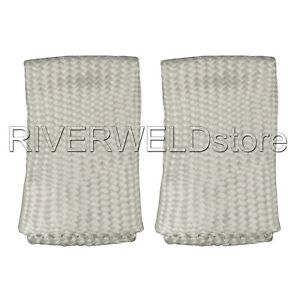 RIVERWELD TIG Welding Glove Tips Finger Heat Resistant Shield Up to 550 XL 2pk