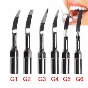 10X SKYSEA Dental Ultrasonic Piezo Scaler Scaling Tips fit Woodpecker EMS G1-G6