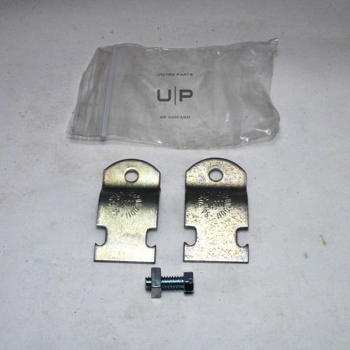 Lot of 7 pcs 3/4&#034; pipe clamps ps-1100 by power strut, new, with screw-bolts! for sale