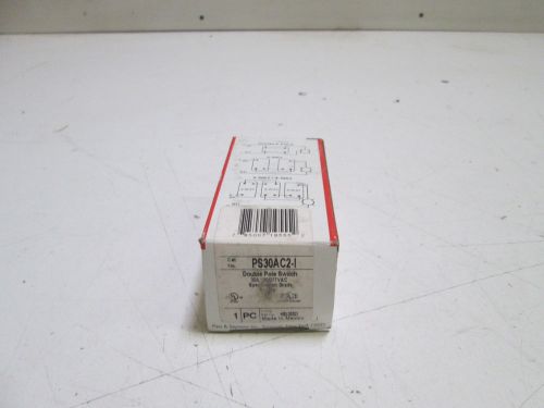 PASS &amp; SEYMOUR DOUBLE POLE SWITCH  PS30AC2-I  *NEW IN BOX*