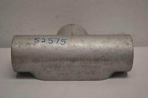 NEW CROUSE HINDS T-67 2IN NPT IRON CONDUIT FITTING D395593