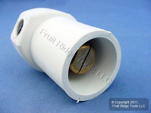 Leviton White ECT 16 Series Cam-Type Terminal Connector Offset 400A 600V 16M22-W