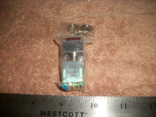 ALCO MPN 206N PUSHBUTTON SWITCH WITH RED SQUARE BUTTON! A