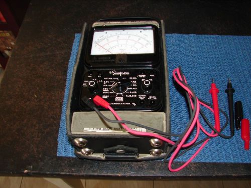 Simpson 260 7P High Voltage Electrical Tester