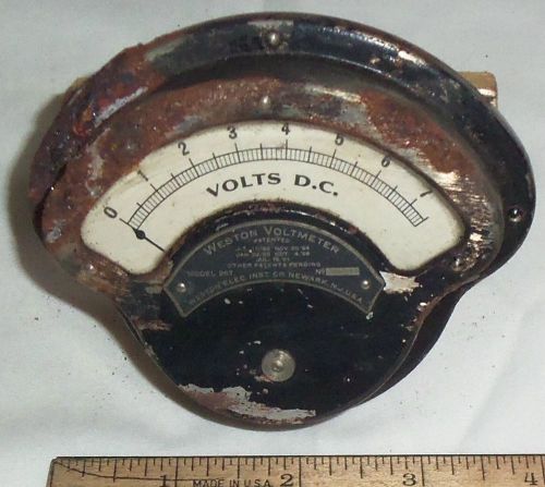 Vintage Weston Voltmeter Model 267, Meter