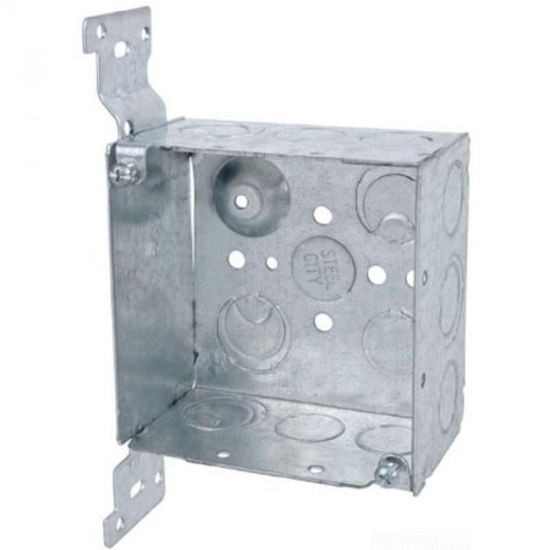 Square Box 4&#034; 52171 CV 1/2 - 3/4 THOMAS AND BETTS Outlet Boxes 785991167351
