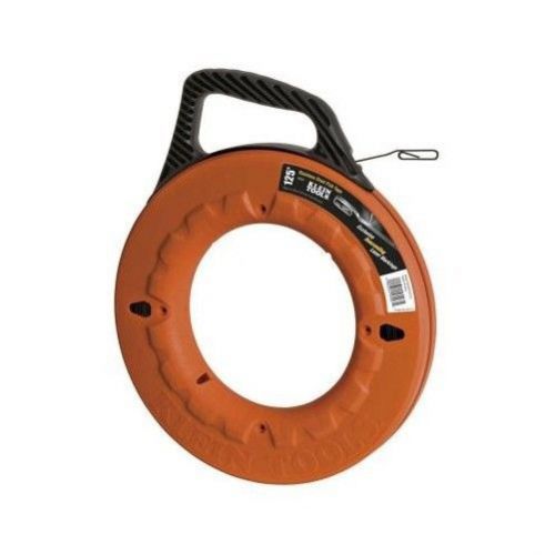 Klein tools 125 ft. reaching tool high strength stainless steel fish tape 56007 for sale