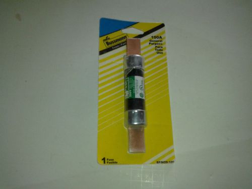 BUSSMANN 100 AMP CARTRIDGE FUSE  BP/NON-100  NEW IN PKG* LOT OF 7*-SHIPS FAST!!