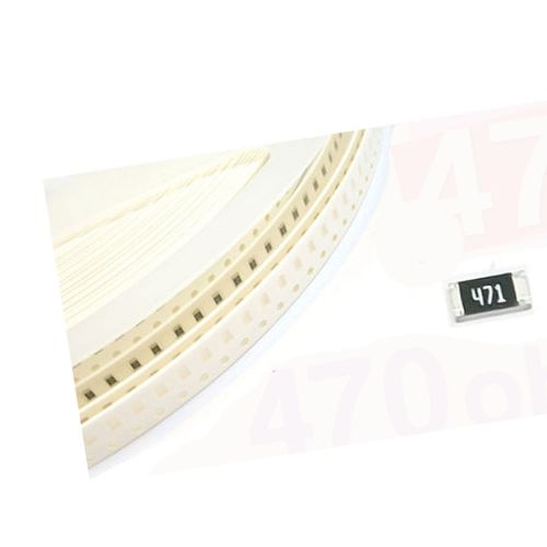 1000 x smd smt 0805 chip resistors surface mount 470r 470ohm 471 +/-5% rohs for sale