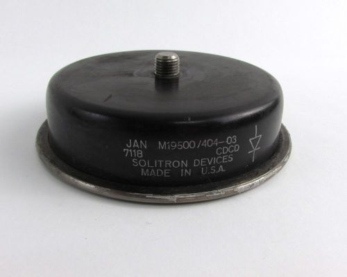 Solitron M19500/404-03 Rectifier Diode 5000V 5A