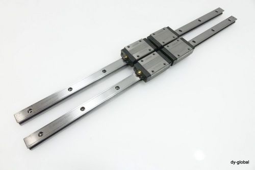 Lm guide sr15w2uu+460mm used thk linear bearing cnc route 2rail 4block nsk iko for sale