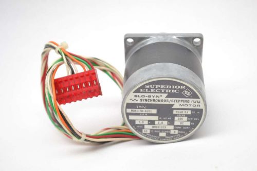 SUPERIOR ELECTRIC M061-FD-6201 SLO-SYN STEPPING 5V-DC SYNCHRONOUS MOTOR B478210