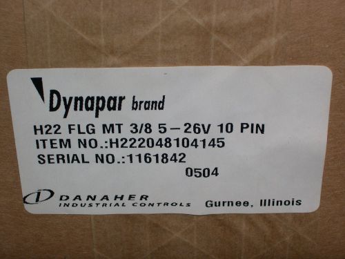 DYNAPAR, INCREMENTAL ENCODER, H222048104145