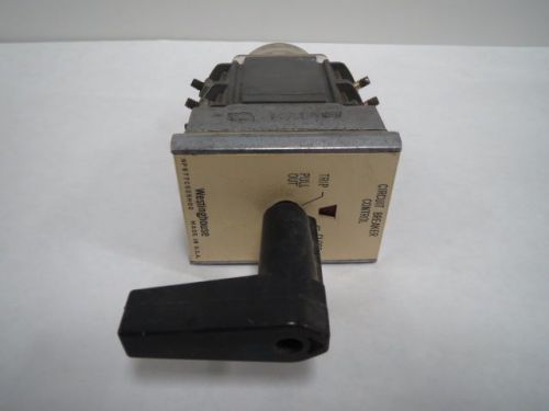 WESTINGHOUSE NP677C525H02 CIRCUIT BREAKER SWITCH W2 600/300V-AC 8/20A B203900