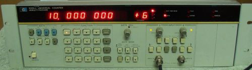Hp - agilent 5335a universal counter w/opt 010 &amp; manual! calibrated ! for sale