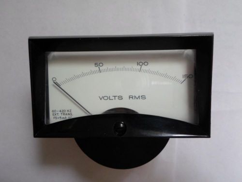 Api Instrument Volts Rms Meter 0-150 Volt 60-420Hz