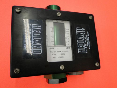 Headland Flow Alert Flow Meter with Electrical Signal 3000PSI