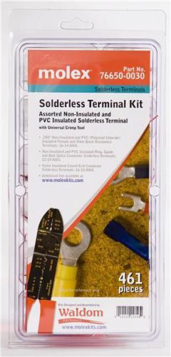 Molex 76650-0030 461 piece solderless terminal kit for sale
