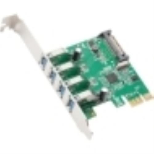 Syba multimedia usb3.0 pcie host controller card pci express 2.0 x1 sd-pex20159 for sale
