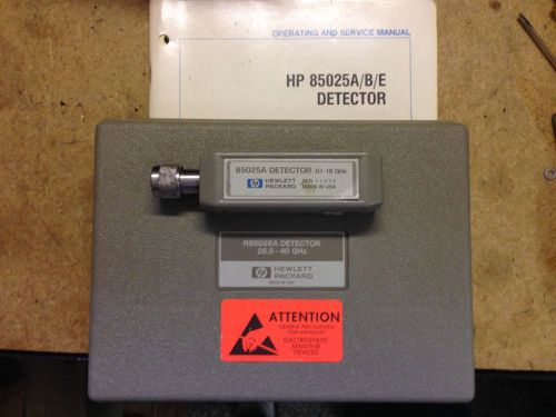 HP 85025A  Detector .01-18GHz for repair or parts