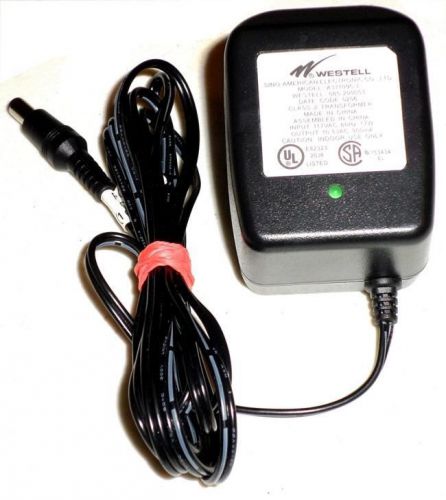 Power Supply Adapter WESTELL 085200053 AM-105900AL 10.5v 900mA AC / AC