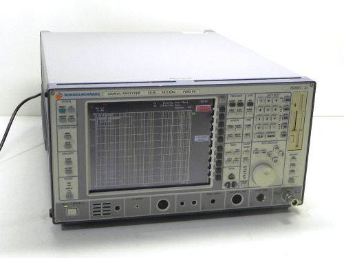 Rohde &amp; schwarz fsiq26 - b4/b5/b7/b17/b22/k11 vector signal analyzer 20hz- 26ghz for sale