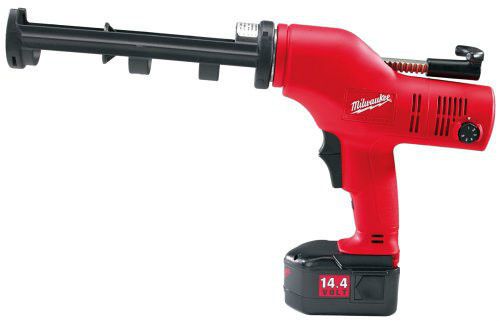 Milwaukee 6562-21 14.4-volt caulk adhesive gun with 10-ounce carriage kit by mil for sale