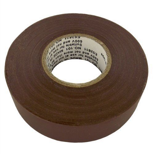 NEW Electrical Tape 3/4 x 60ft Brown