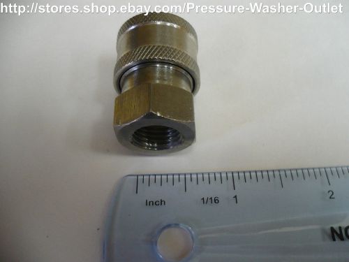 Pressure Washer  Quick Connect Couple 1/4&#034; Female  5500 psi 303 Stainless Steel