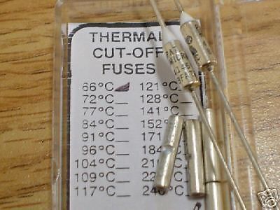 Thermal cut-off fuses -  microtemp *u pick temperature* for sale