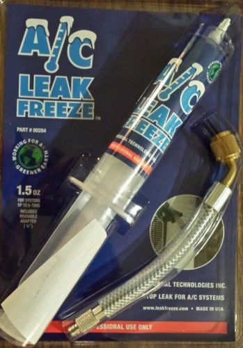 A/c leak freeze 00284 1.5 oz with 1/4&#034; adapter for sale