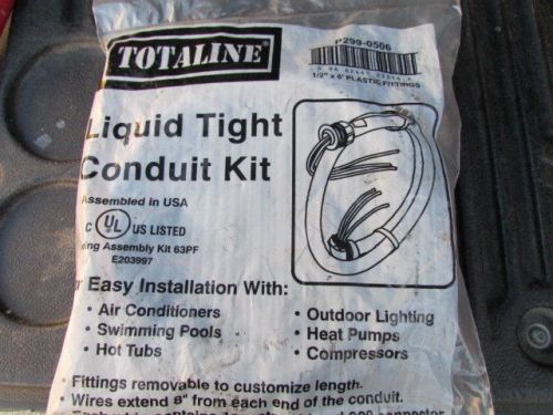 Totaline ELECTRICAL WIRE WHIP   1/2&#034; X 6&#039; LIQUID TIGHT METALLIC