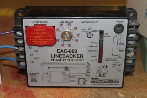 WATSCO EAC-800 LINE BACKER PHASE PROTECTOR