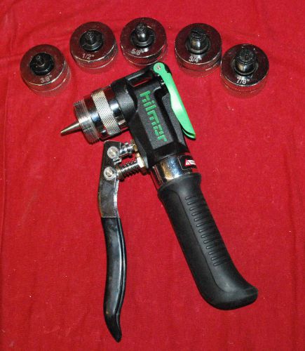 Hilmor Compact Swage Tool with 5 Expander Heads