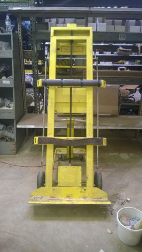 Qwik-lift 12v electric cart lift dolly hand truck 1,000 lb cap material handling for sale