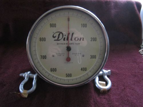 Dillion Dynamometer 1,000 Lb 5 lb Division Meter