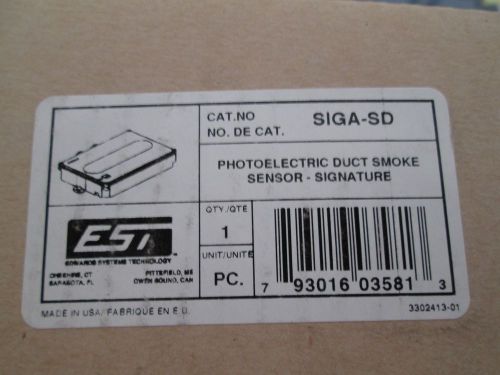 Brand new edwards/est siga-sd super duct/smoke detector for sale