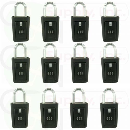 12 lockboxes realtor key lock box real estate 3-letter for sale