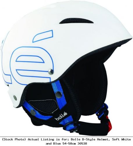 Bolle b-style helmet, soft white and blue 54-58cm 30538 for sale