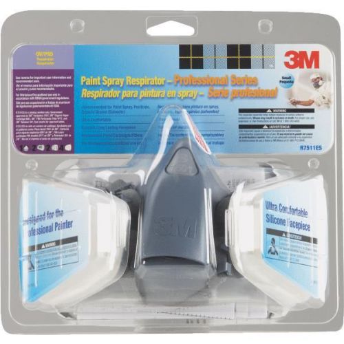 3M 7512PA1-A Dual Cartridge Paint Spray Respirator-PAINT RESPIRATOR