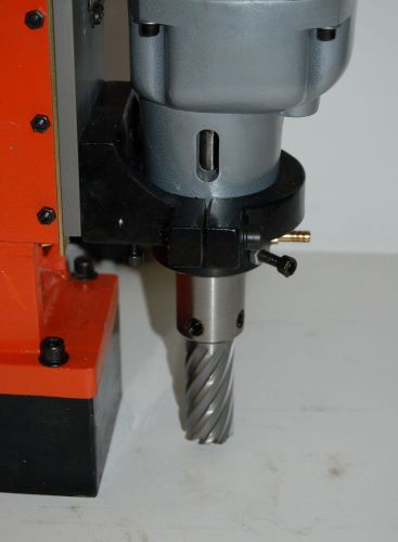 New magnetic drill md-45 &amp; 1&#034; broach bit / annular cutter set  - auction!!!! for sale