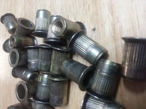 Als4-518-312sclosed &amp; open end threaded inserts 5/16 -18 pack 25 for sale
