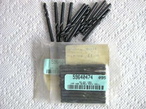 One lot of 120 new #23 screw machine length drill bit import for sale