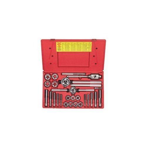 Hanson 97094 25 piece fractional tap and hexagon die set for sale